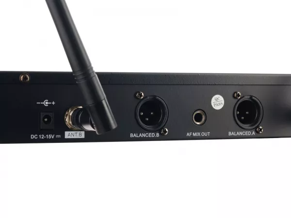 Беспроводная микрофонная система, 2 ручных передатчика, LAudio, LS-Q2-2M  рис.2 