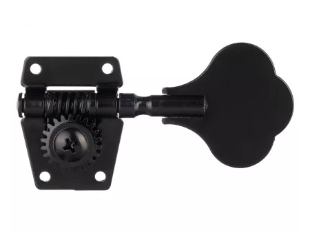 Колки для бас-гитары 4л, черные, Metallor, MHB-01-BK-4L