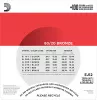 EJ12 BRONZE 80/20 Струны для акустической гитары бронза Medium 13-56 D`Addario