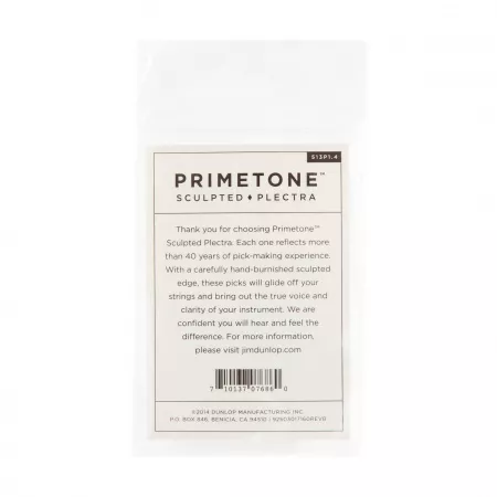 Primetone Медиаторы 3шт, толщина 1,4мм, треугольник, Dunlop, 513P1.4