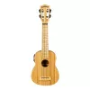 Bamboo Series Укулеле сопрано со звукоснимателем, с чехлом, цвет натуральный, Cascha, HH-2312E