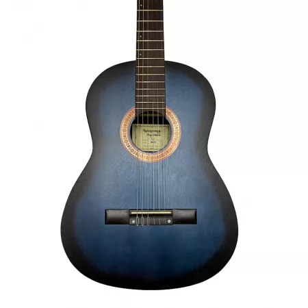 Гитара классическая, синяя, Кунгурская Акустика, K-Blue