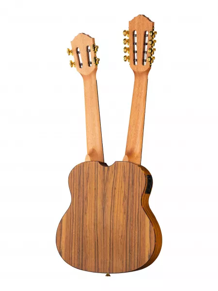 Custom Built Series Укулеле тенор, с двумя грифами 4/8 струн, со звукоснимателем, Ortega, HYDRA  рис.2 