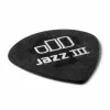 Tortex Pitch Black Jazz III Медиаторы 12шт, толщина 0,73мм, Dunlop, 482P.73