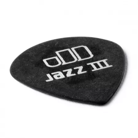 Tortex Pitch Black Jazz III Медиаторы 12шт, толщина 0,73мм, Dunlop, 482P.73