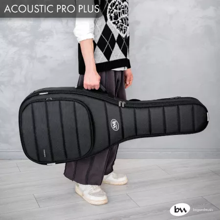 Acoustic Pro Plus Чехол для акустической гитары, черный, BAG&music, BM1142