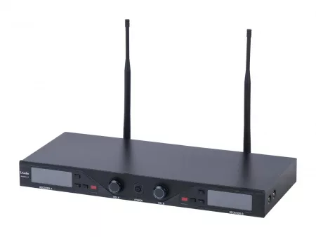 Беспроводная микрофонная система, 2 ручных передатчика, LAudio, 4000-UF