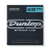 Tapered B Комплект струн для 5-струнной бас-гитары, нерж.сталь, Medium, 45-130, Dunlop, DBS45130T