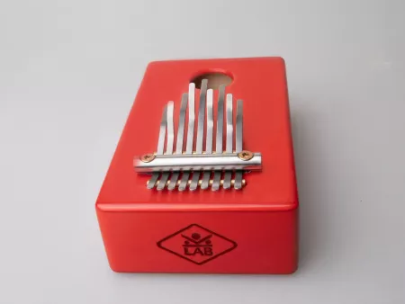 Калимба каримба 9, Standart, малая, красная, Kalimba LAB, KL-A-K9SSPM-R