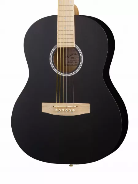 Акустическая гитара, черная, Амистар, M-213-BK  рис.2 
