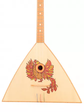 Festival Decor Балалайка трехструнная уменьшенная, жар-птица, Балалайкеръ, SBF-FB