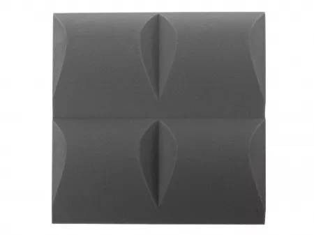 Акустический поролон convex4, 475х475х60, АТЕХ, АП56-ЧЁРНЫЙ