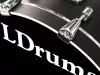 Барабанная установка, черная, LDrums, 5001013