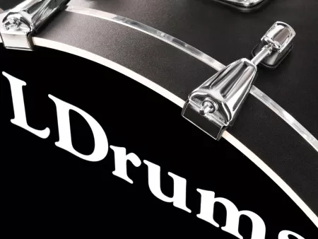 Барабанная установка, черная, LDrums, 5001013