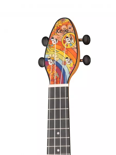 Keiki Designer Series Укулеле сопрано, с чехлом и тюнером, Ortega, K2-68  рис.2 