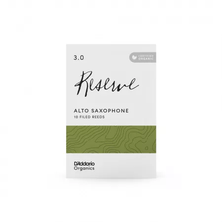 Organic Reserve Трости для саксофона альт, размер 3.0, 10 шт., Rico, ODJR1030