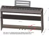 Стойка с 3-мя педалями для цифрового пианино NPK-10 и NPK-20, Nux, NPS-1-WH
