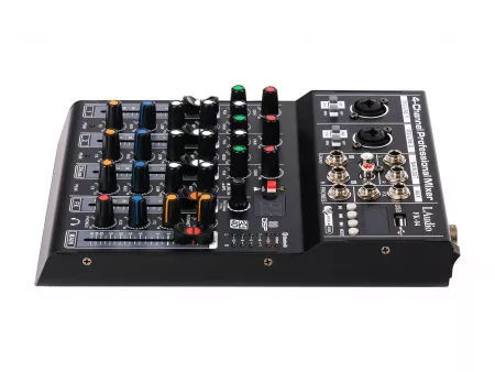 Микшерный пульт, 4 канала, серия PRO, LAudio, FK-04