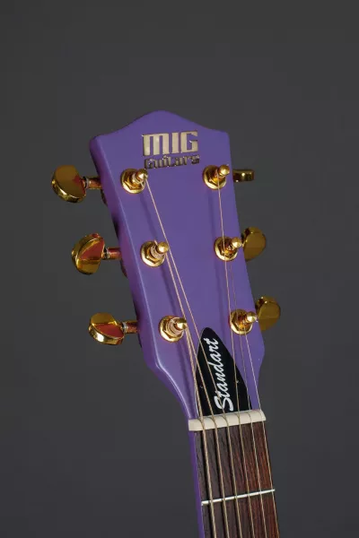 SG1 Сайлент-гитара, сиреневая, MIG Guitars, SG1L23  рис.2 