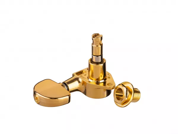 Колки для гитары 3+3, локовые, золото, Gotoh, SG301-HAPM-20-GG-L3+R3  рис.2 