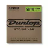 Flatwound Комплект струн для бас-гитары, сталь, 50-110, Dunlop, DBFS50110