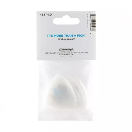 Tortex Flex Медиаторы, 6шт, толщина 1,00мм, треугольные, Dunlop, 456P1.0