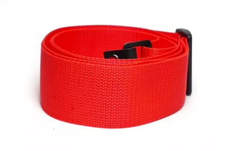 Ремень для гитары, нейлоновый, красный, Mamba straps, MB5011-090