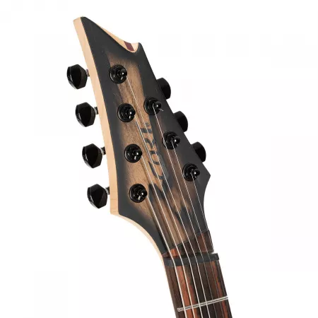 KX Series Электрогитара мультимензурная 7-струнная, черная, Cort, KX507MS-Pale-Moon-NBB
