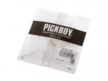 Edge Skelton Медиаторы 50шт, толщина 0.60мм, Pickboy, GP-200C/06