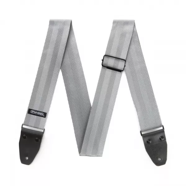 Deluxe Seatbelt Ремень для гитары, серый, Dunlop, DST70-01GY  рис.2 