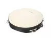 Тамбурин 10" с кожей, черный, Fleet, THD10BK