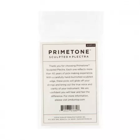 Primetone Медиаторы 3шт, толщина 1,4мм, треугольник, Dunlop, 512P1.4