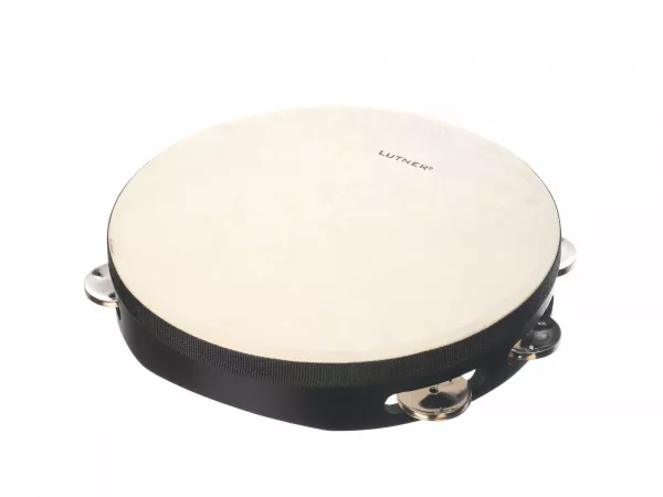 Тамбурин 10" с кожей, черный, Fleet, THD10BK  рис.2 