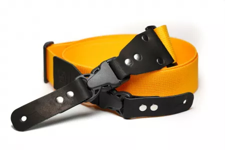 Ремень для гитары, нейлоновый, лимон, Mamba straps, MB5022-144