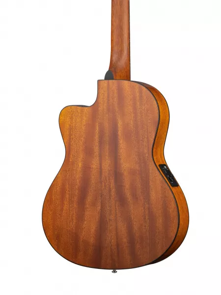 Jade Series Классическая гитара со звукоснимателем, Cort, JADE-E-Nylon-DBB  рис.2 