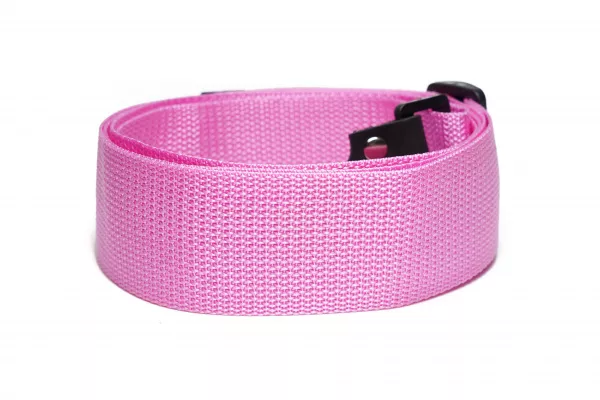 Ремень для гитары, нейлоновый, розовый, Mamba straps, MB5011-095  рис.2 