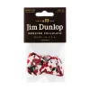 Genuine Celluloid Медиаторы, 12шт, средние, пестрые, Dunlop, 483P06MD