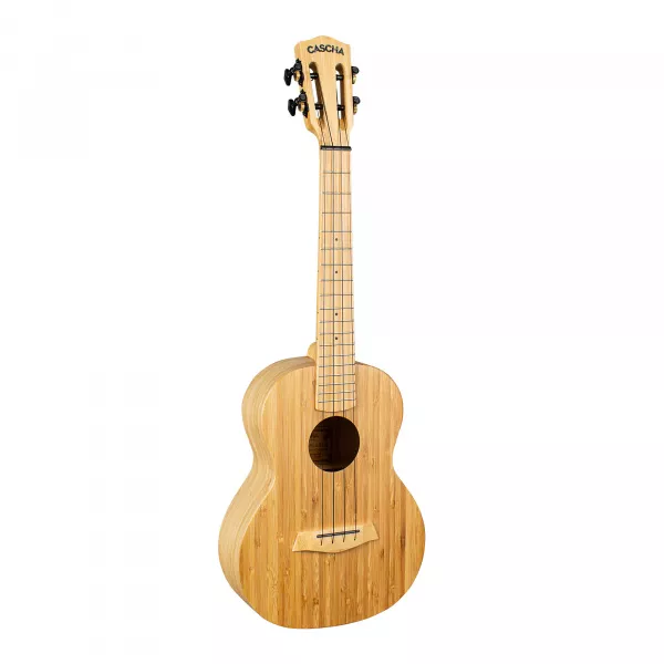 Bamboo Series Укулеле тенор, с чехлом, цвет натуральный, Cascha, HH-2314  рис.2 