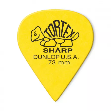 Tortex Sharp Медиаторы 72шт, толщина 0,73мм, Dunlop, 412R.73