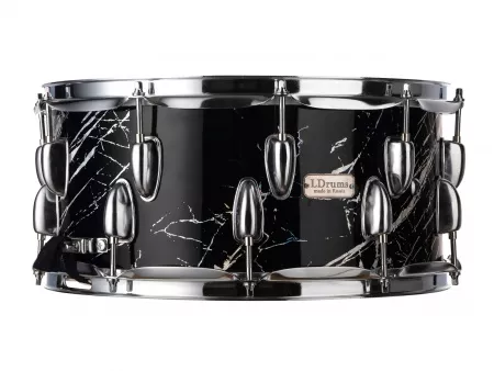 Малый барабан, черный мрамор, 14x6,5"LDrums, LD6404SN