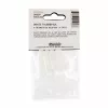 Медиаторы на большой палец 4шт, средние, белые, Dunlop, 9002P