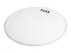 Пластик для малого и том барабана 16", белый, с покрытием, Foix, FDH-25WC-16