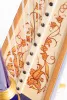 MLH0012 Capris Арфа 21 струнная (A4-G1), цвет - синий глянцевый, Resonance Harps