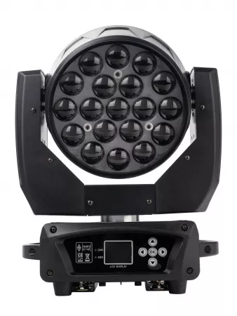 Моторизированная световая "голова", RGBW, LED 19х15Вт, Bi Ray, ML19W
