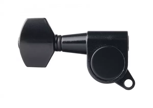 Колки для гитары 6л, черные, Metallor, MH-04-BK-6L  рис.2 
