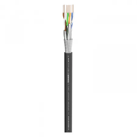 SC-Mercator CAT.6A PVC Flex Blk Кабель сетевой витая пара, 100м, Sommer Cable, 580-1301