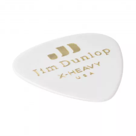 Genuine Celluloid Медиаторы, 12шт, очень толстые, белые, Dunlop, 483P01XH