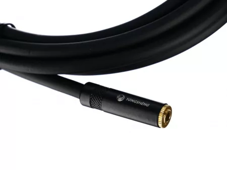 Удлинитель-переходник 6,35-3,5мм female, 5м, ZZcable, E49-6,35-3,5F-0500-0