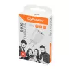 Сетевое зарядное устройство GP2U 2USB 2.4A 12W, белый, GoPower, 00-00018570