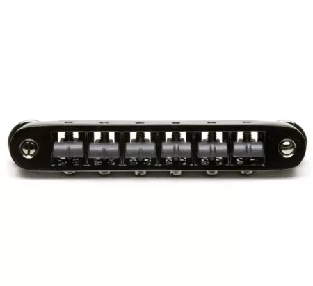 ResoMax NV2 Бридж (струнодержатель), 4мм, черный никель, GraphTech, PS-8843-BN